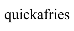 QUICKAFRIES trademark