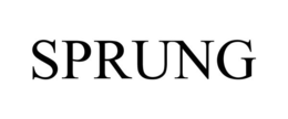 SPRUNG trademark