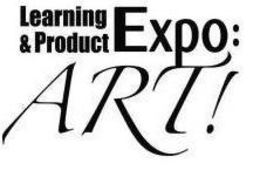 LEARNING & PRODUCT EXPO: ART! trademark