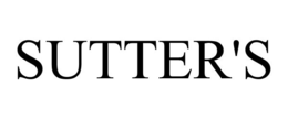 SUTTER'S trademark