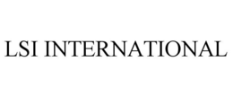 LSI INTERNATIONAL trademark