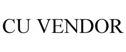 CU VENDOR trademark