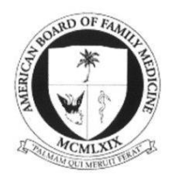 AMERICAN BOARD OF FAMILY MEDICINE MCMLXIX "PALMAM QUI MERUIT FERAT" trademark