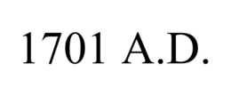 1701 A.D. trademark
