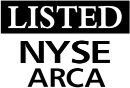 NYSE ARCA LISTED trademark