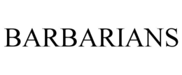 BARBARIANS trademark