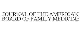 JOURNAL OF THE AMERICAN BOARD OF FAMILY MEDICINE trademark