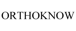 ORTHOKNOW trademark