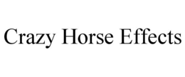 CRAZY HORSE EFFECTS trademark