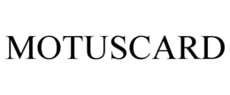 MOTUSCARD trademark