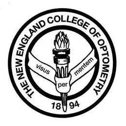 THE NEW ENGLAND COLLEGE OF OPTOMETRY 1894 VISUS PER MENTEM trademark