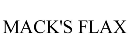 MACK'S FLAX trademark