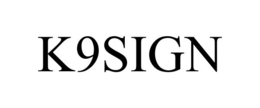 K9SIGN trademark