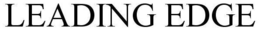LEADING EDGE trademark