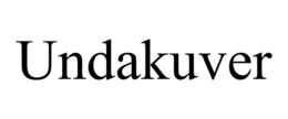 UNDAKUVER trademark