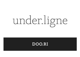 UNDER.LIGNE DOO.RI trademark