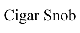 CIGAR SNOB trademark