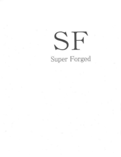 SF SUPER FORGED trademark