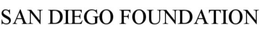 SAN DIEGO FOUNDATION trademark