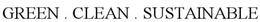 GREEN . CLEAN . SUSTAINABLE trademark