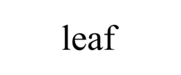 LEAF trademark