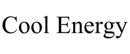 COOL ENERGY trademark