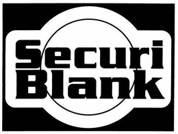 SECURI BLANK trademark