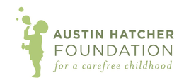 AUSTIN HATCHER FOUNDATION FOR A CAREFREE CHILDHOOD trademark