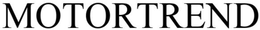 MOTORTREND trademark