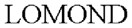 LOMOND trademark
