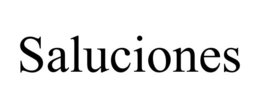 SALUCIONES trademark