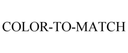 COLOR-TO-MATCH trademark