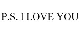 P.S. I LOVE YOU trademark