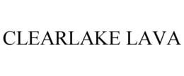 CLEARLAKE LAVA trademark