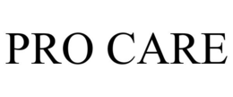 PRO CARE trademark
