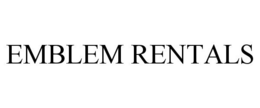 EMBLEM RENTALS trademark