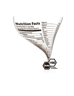 NUVAL 1-100 NUTRITIONAL SCORING SYSTEM NUTRITION FACTS trademark