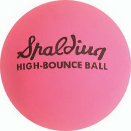 SPALDING HIGH-BOUNCE BALL trademark