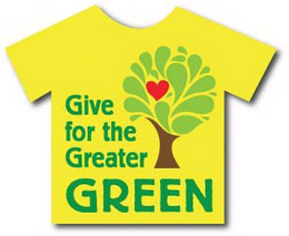 GIVE FOR THE GREATER GREEN trademark