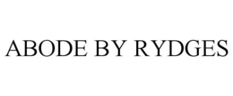 ABODE BY RYDGES trademark