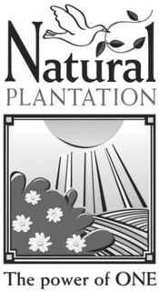 NATURAL PLANTATION THE POWER OF ONE trademark