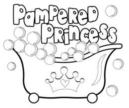 PAMPERED PRINCESS trademark