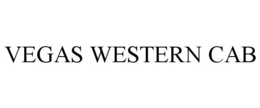 VEGAS WESTERN CAB trademark