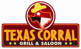 TEXAS CORRAL GRILL & SALOON trademark