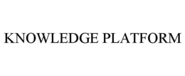 KNOWLEDGE PLATFORM trademark