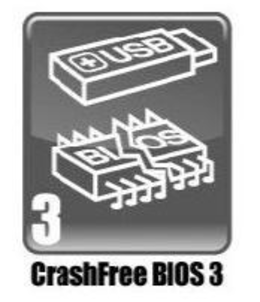 USB BIOS 3 CRASHFREE BIOS 3 trademark