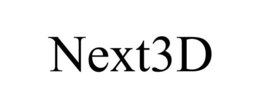 NEXT3D trademark