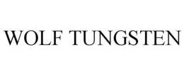 WOLF TUNGSTEN trademark