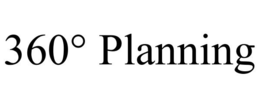 360° PLANNING trademark
