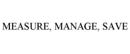 MEASURE, MANAGE, SAVE trademark